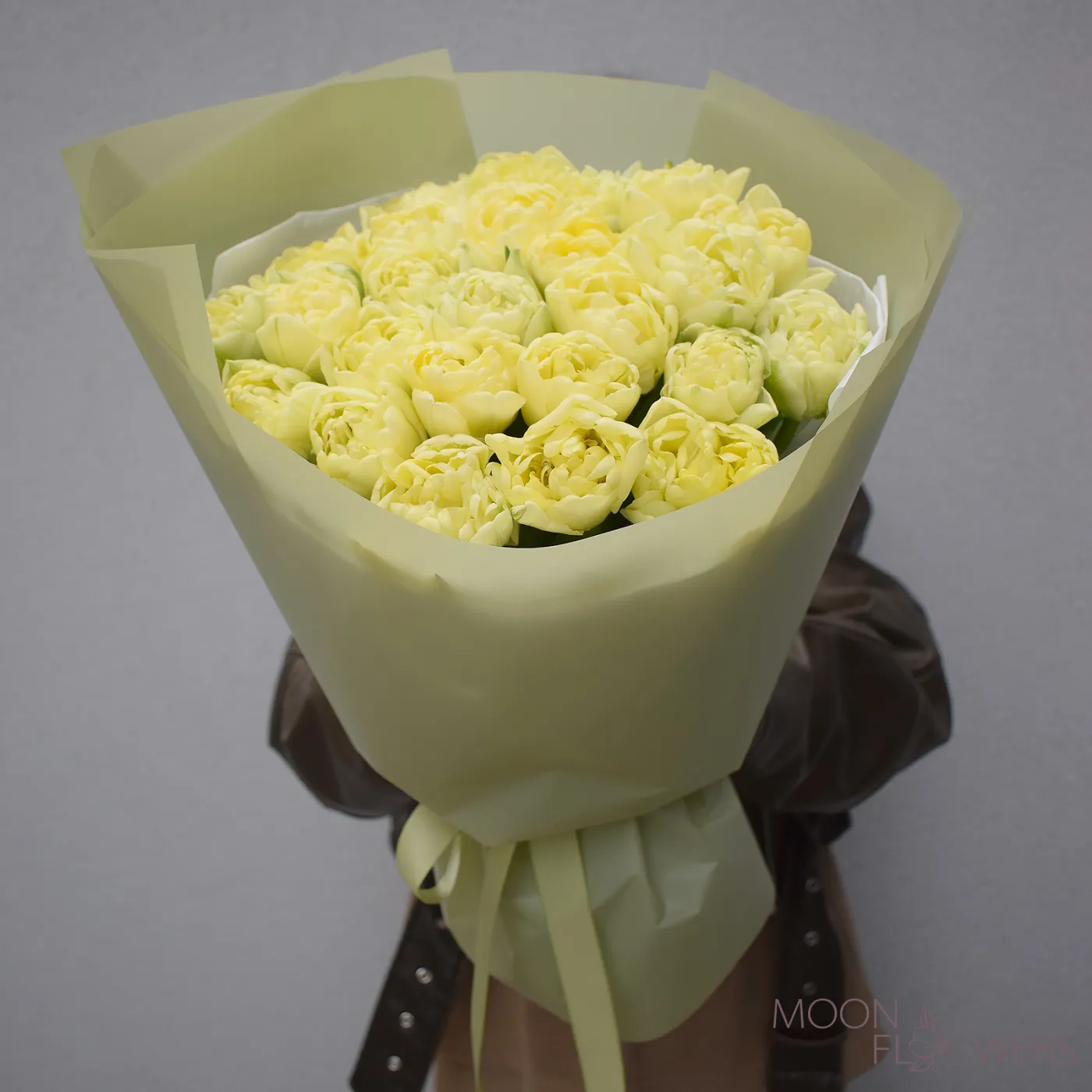 Bouquet of 25 peony tulips
