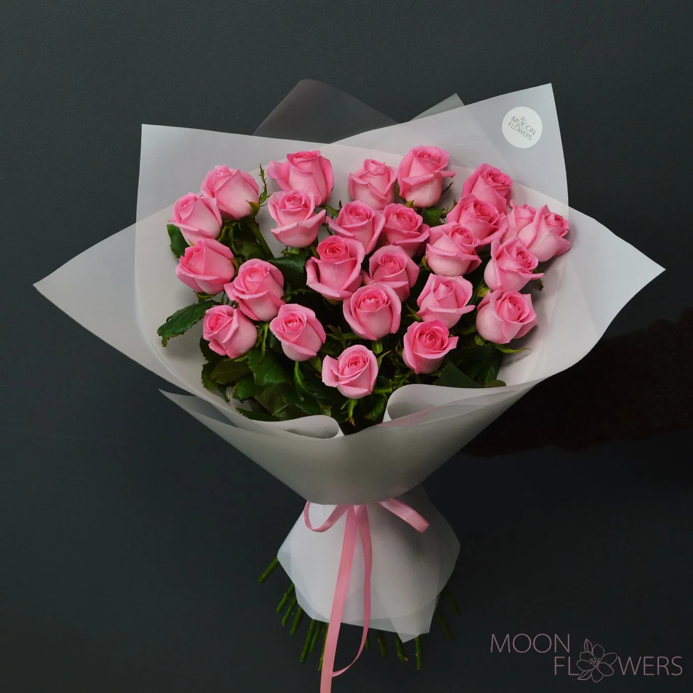 Buchet din trandafiri roz