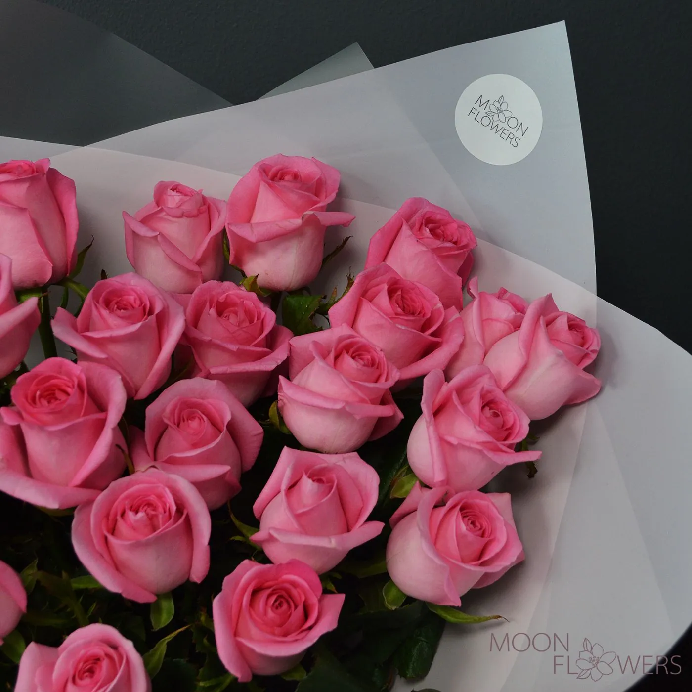 Buchet din trandafiri roz