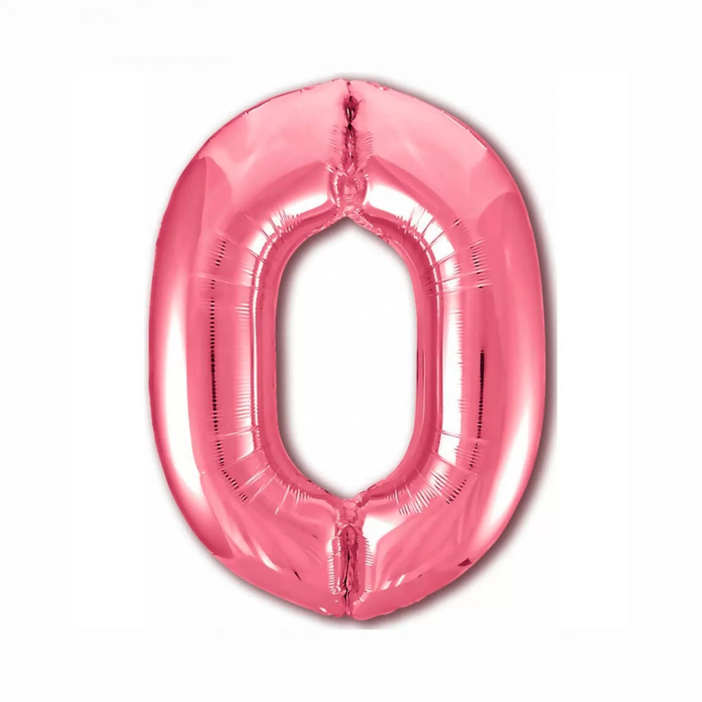 Foil balloon "0" pink