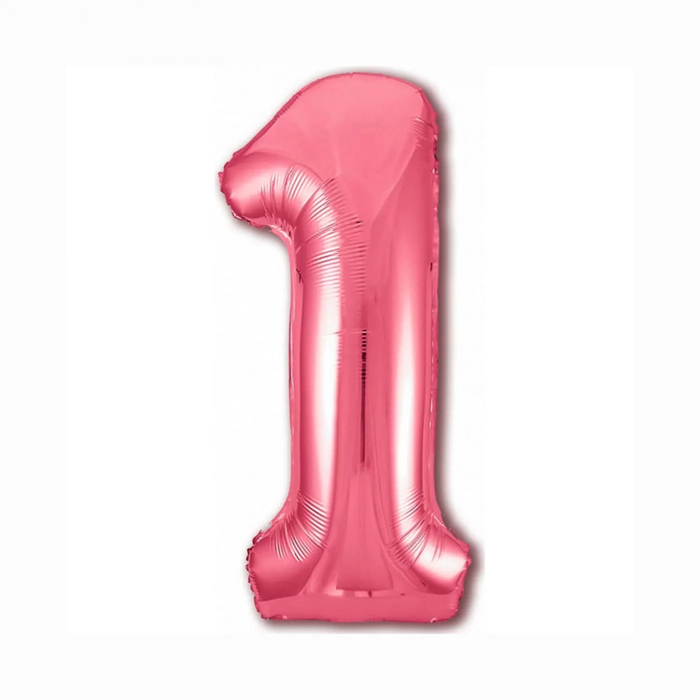 Foil balloon "1" pink