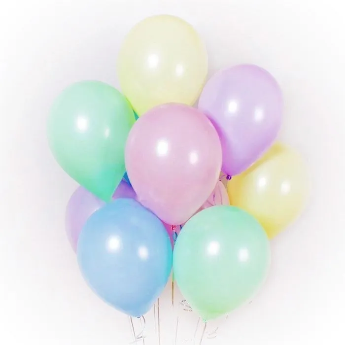 Set of helium balloons (9 pcs.)