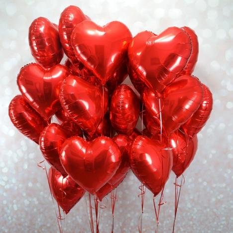 Helium balloons