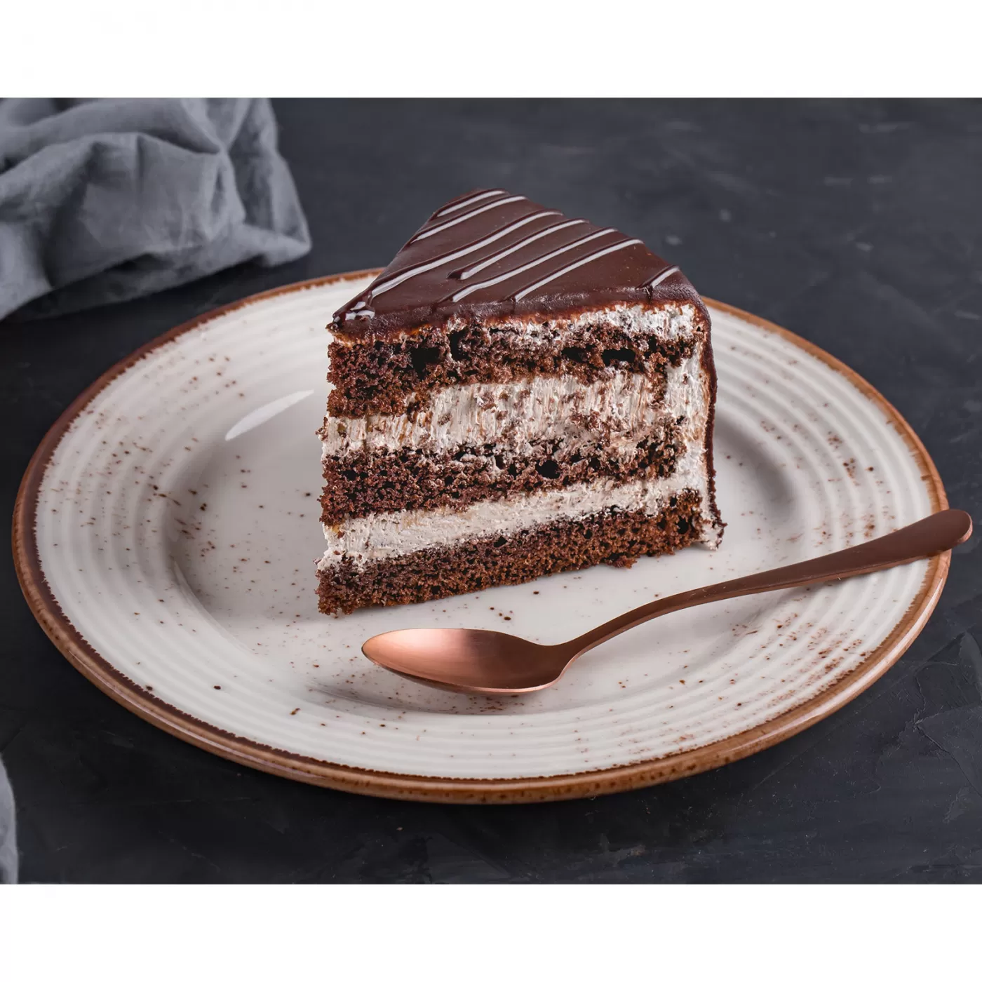 Tort "PRINȚUL NEGRU" 0.9 kg, Dulcinella