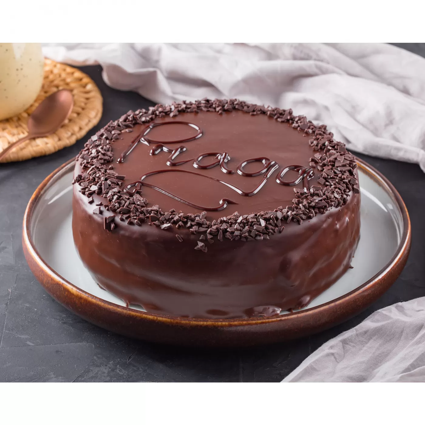 Cake "Prague" 1.0 kg, Dulcinella